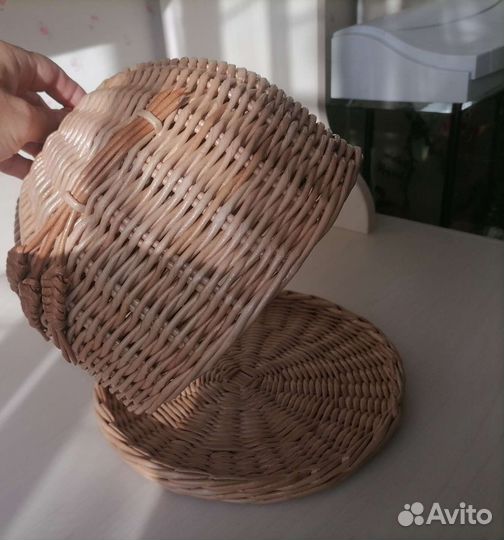 Хлебница из лозы