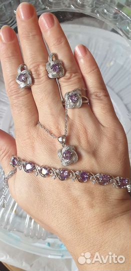 Серебряные наборы 925