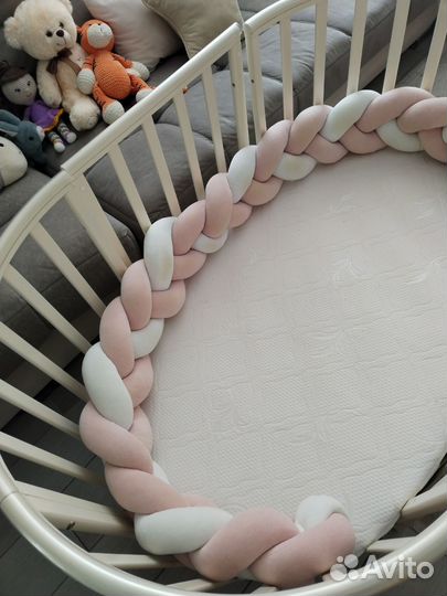 Кроватка трансформер с маятником 9 в 1