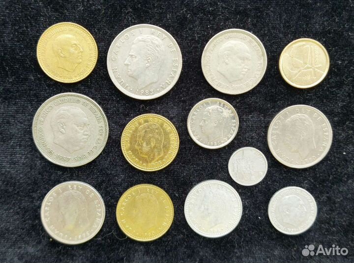 Монеты Испании