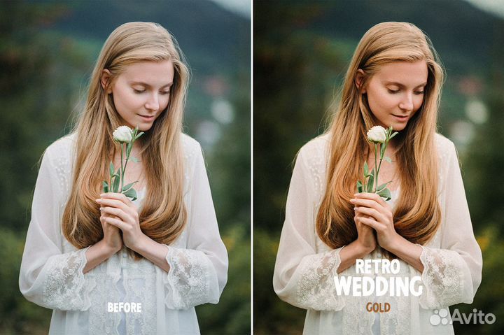 Retro Wedding - набор свадебных пресетов Lightroom