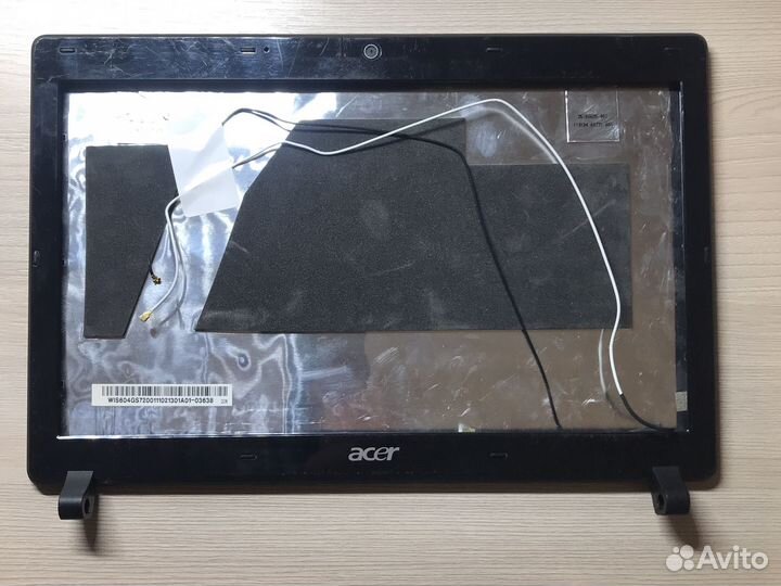 Крышка матрицы ноутбука Acer Aspire One 721
