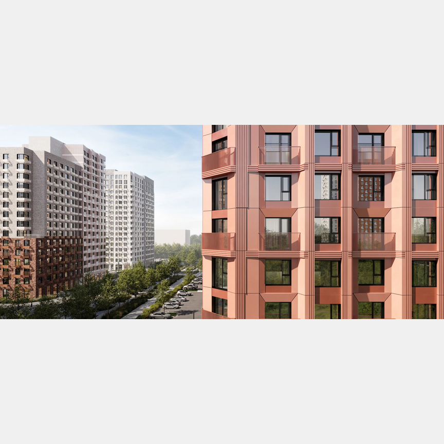 3-к. квартира, 91,7 м², 2/14 эт.