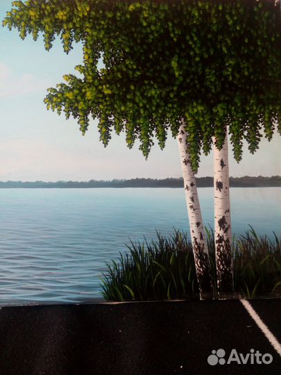 Картина маслом холст