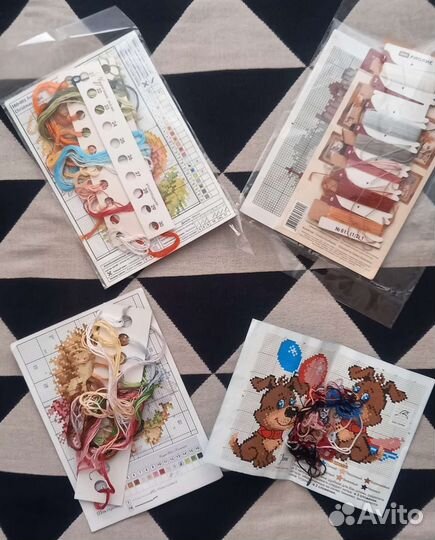 Вышивка крестом остатки наборов