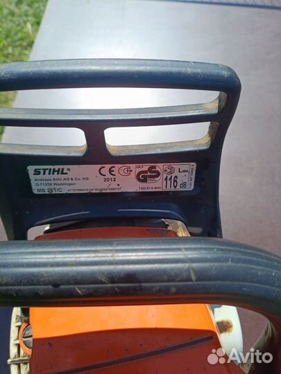 Бензопила stihl ms 261