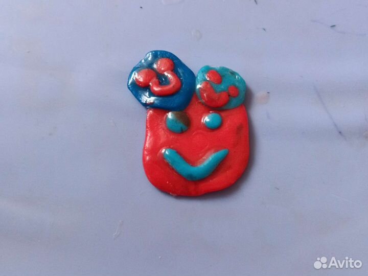 Тарелочки из глины 3 шт