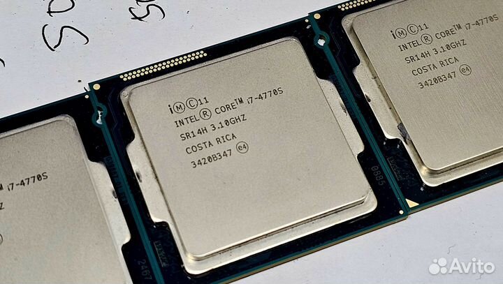 Процессор intel core i7 4770s. LGA1150