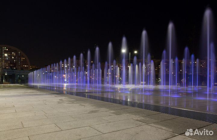 Пешеходный фонтан