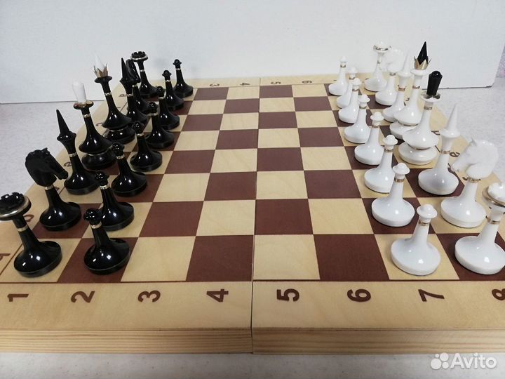 Шахматы СССР Красивые фигуры