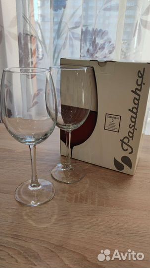Бокалы для вина большие