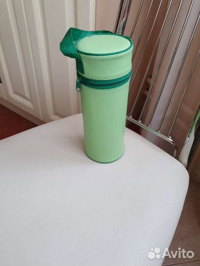 Термос для бутылочки, слюнявчик силикон