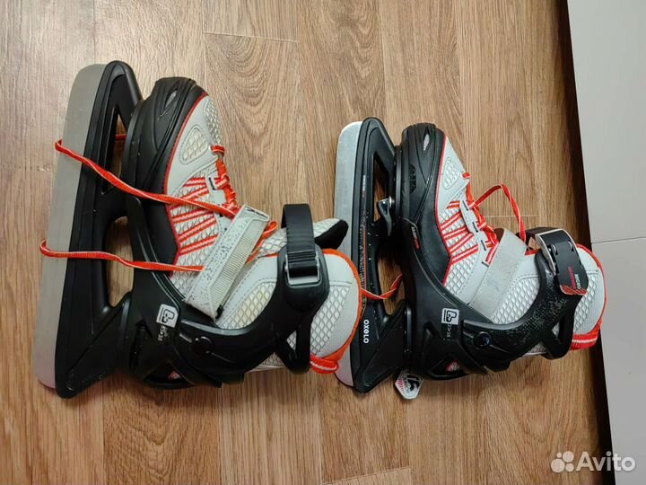 Коньки детские, размер 35-38