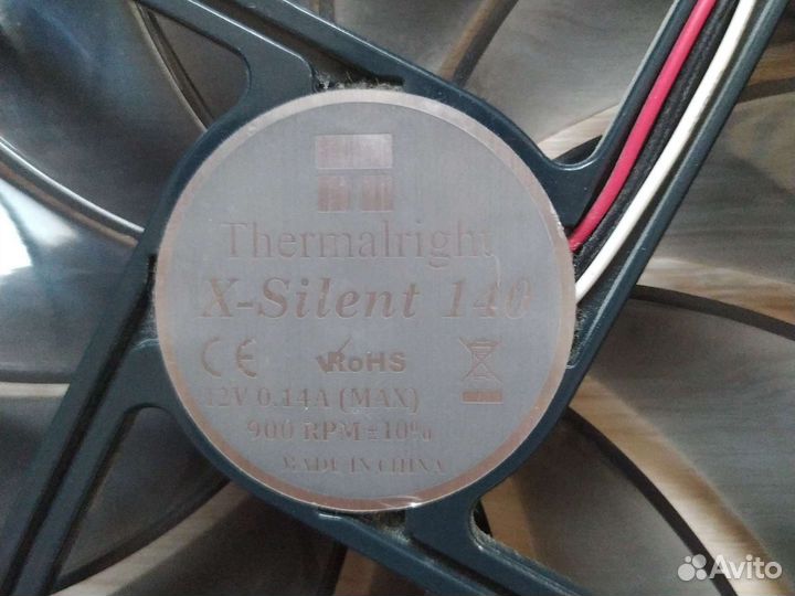 Кулер Be quite 140 и Termalright X-silent 140 мм