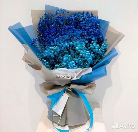 Шикарные Букеты из Цветной Гипсофилы