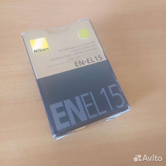 Аккумулятор EN-EL15 оригинал для nikon d800