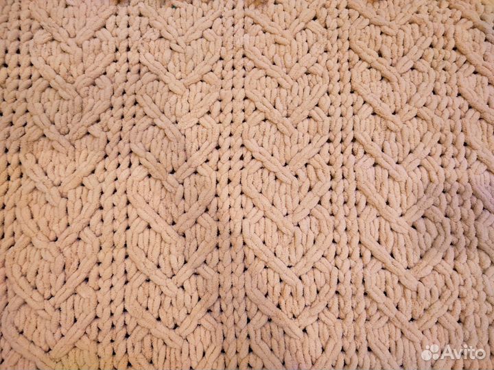 Плед детский вязаный ручная работа