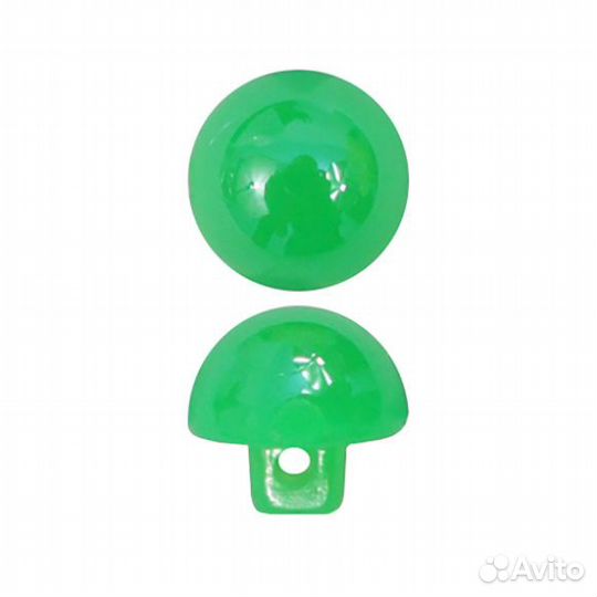 Пуговица в тубе на ножке AC-0994, (нс36- салатовый