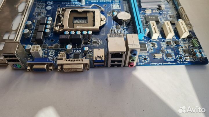 Gigabyte GA-H61MA-D3V сокет 1155