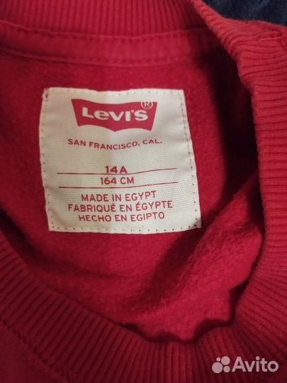 Кофта свит шот levis