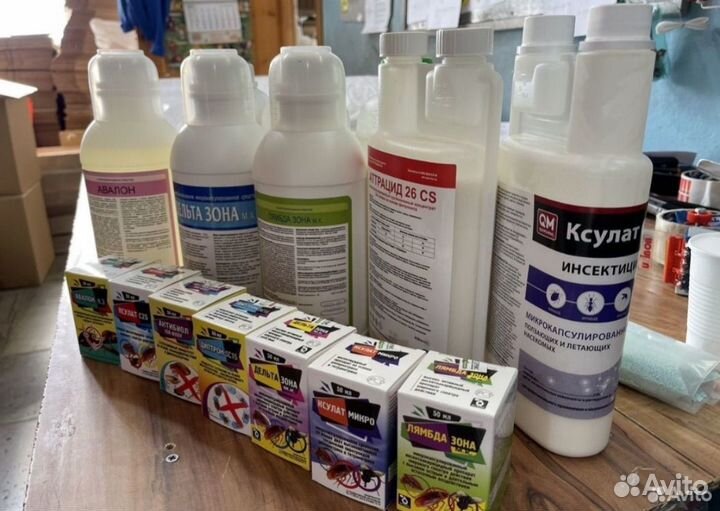 Дезинфекция, дезинсекция, дератизация