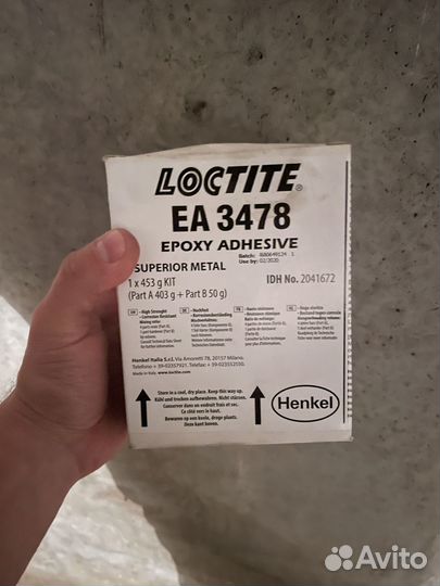 Loctite 3478 эпоксидный состав/шпатлевка
