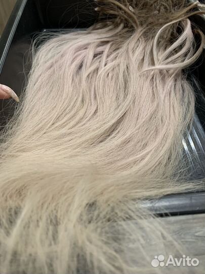 Волосы для наращивания 50 см бу