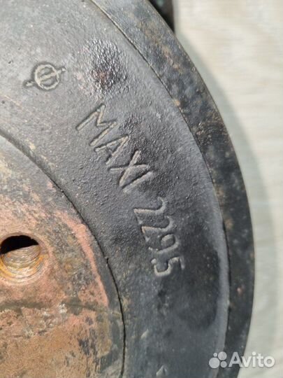 Барабан тормозной задний Renault Kaptur