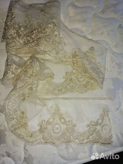 Кружево б/у