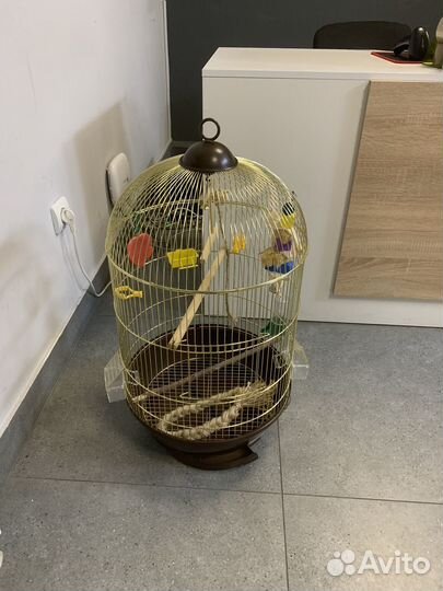 Клетка для попугая большая