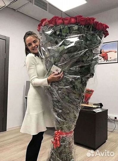 Высокие розы Гигантские розы Доставка цветов