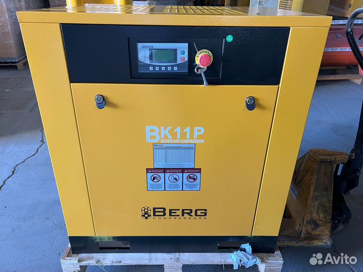 Винтовой компрессор 11 кВт с гарантией