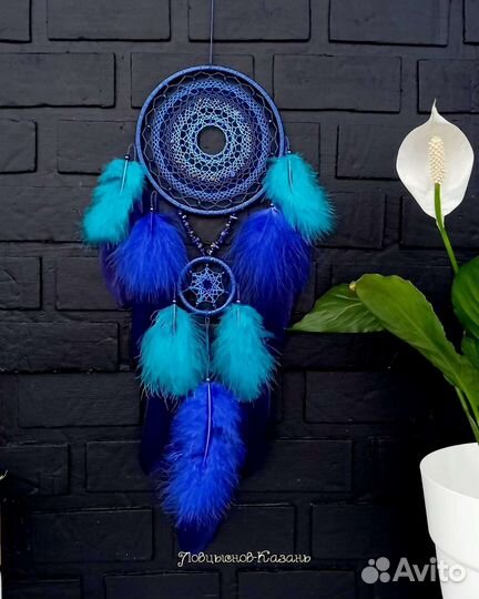 Ловец снов с натуральным камнем