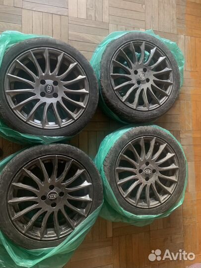 Диски r17 4*100 Kormoran HP 215/45 KIA solaris