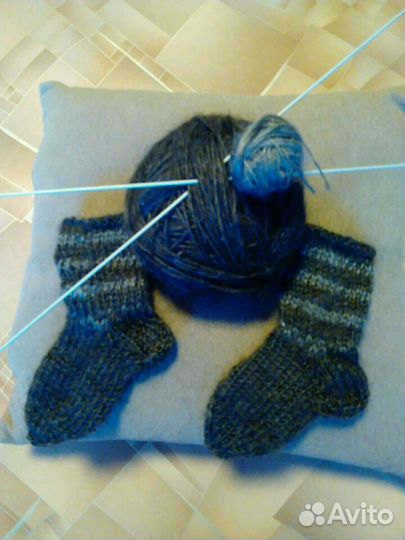 Носочки из Воронежского козьего пуха