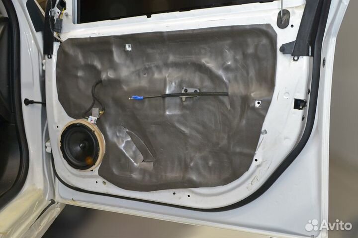 Комплект для шумоизоляции дверей с работой