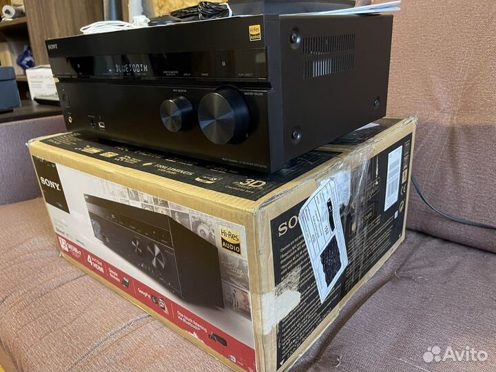 Ресивер sony str-dh 750(bluetooth,nfc,4k,usb)