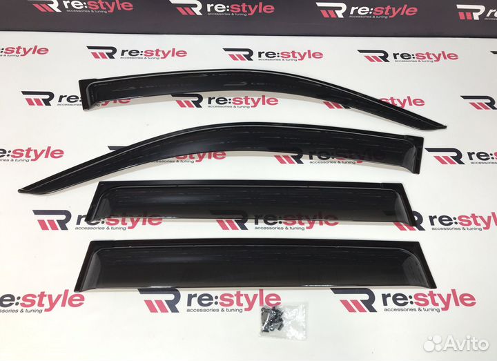 Ветровики Toyota Land Cruiser Prado 120 K799