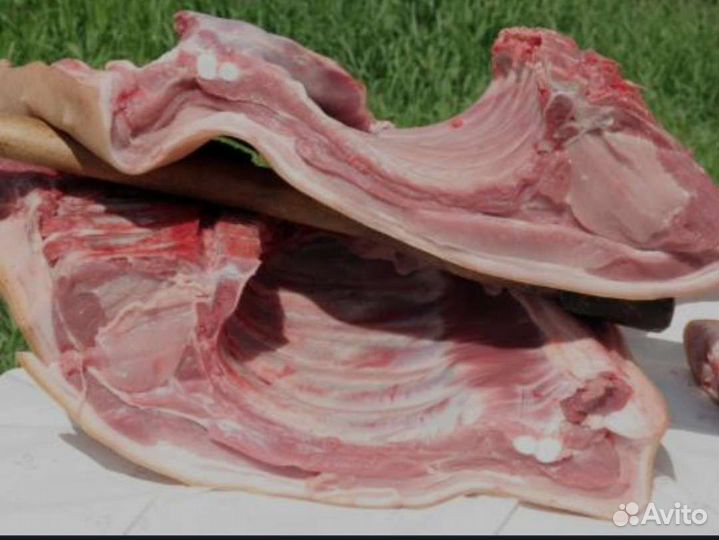 Свинина охлаждённое полутушки, доставка по городу