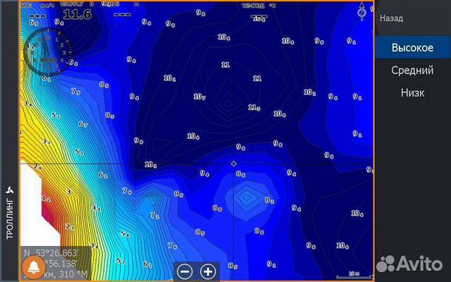 Карты глубин для эхолота lowrance