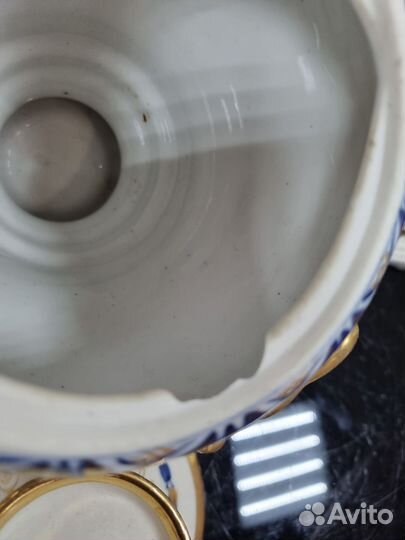 Самовары, Гжель. Без маленького чайника