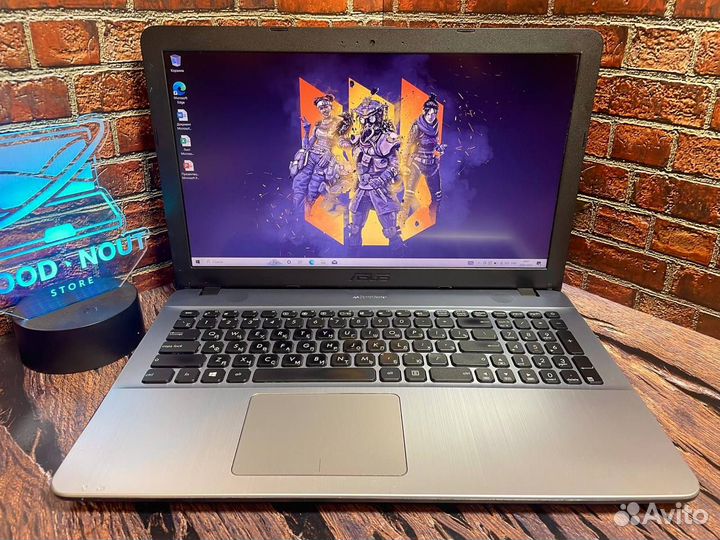 Игровой Asus 4 ядра GeForce 8GB 240SSD Full HD