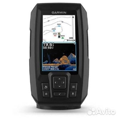 Эхолот Garmin striker vivid 4cv+transducer
