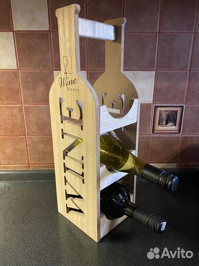 Подставка под винные бутылки. Бутылочница