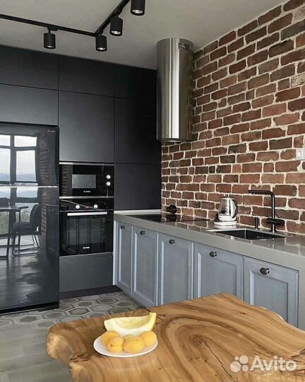 Кухня в стиле лофт