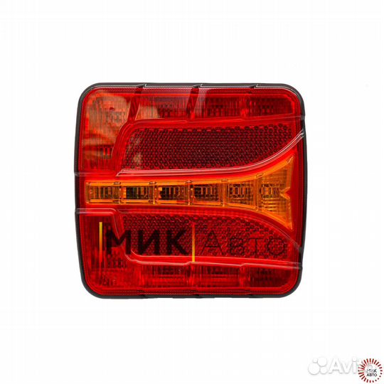 Светодиодный квадратный фонарь на легковой прицеп