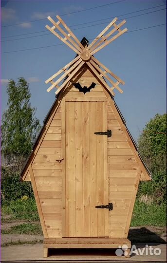 Дачный туалет с установкой SOX558