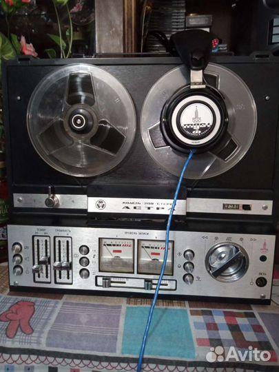 Катушичьный магнитофон астра 209