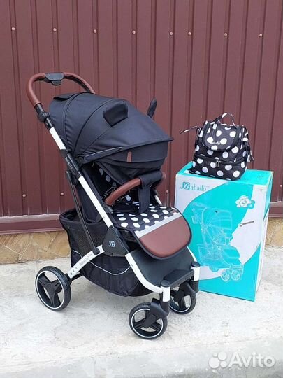 Коляска прогулочная baballo 2024 (Микки на белом)