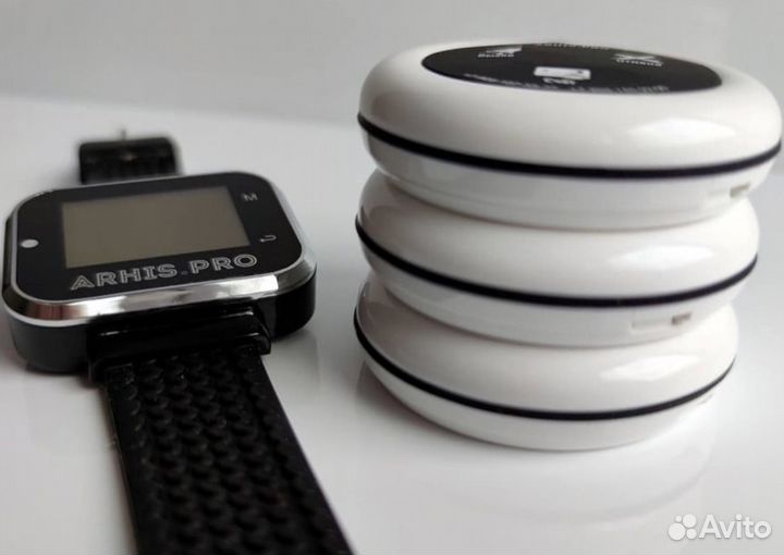 Кнопка вызова персонала, официанта, часы-пейджер